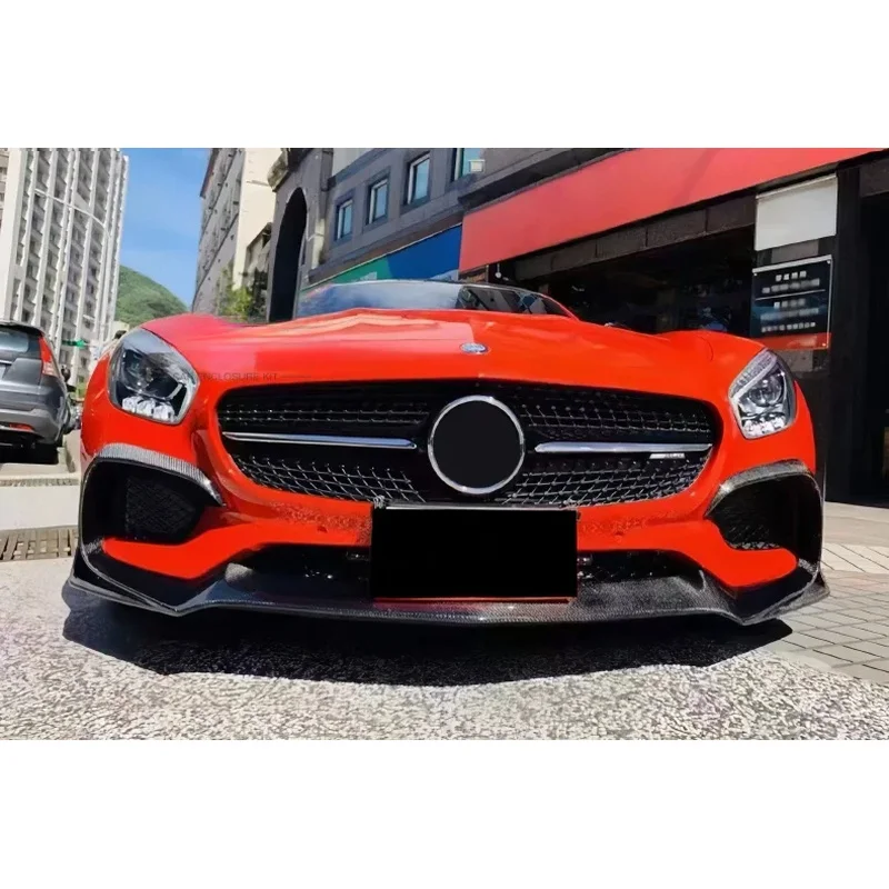 High Quality RZ Style Carbon Fiber Body Kit GT GTS GTC  Front Lip Rear Diffuser Side Skirts Rear Spoiler