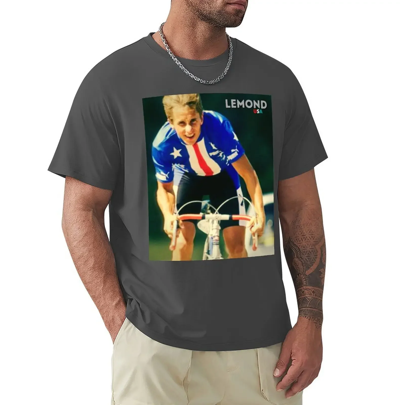 Greg Lemond USA T-Shirt for a boy custom shirt essential t shirt plain t shirts men