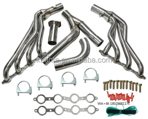 

Xuante High Performance Stainless Steel Exhaust Headers 99-06 Chevy Gmc Gmt800 Silverado Sierra System with 2-Year Warranty