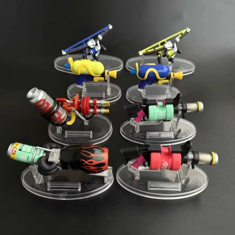 

Bandai Splatooln Figure Arrow Bow Gallon Fire Hydrant Big Gun Weapon Accessories Car Mounted Ornaments Children Toy