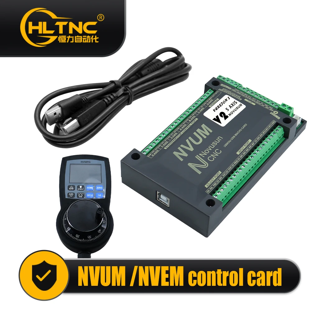 Tarjeta de Control Ethernet Mach3 CNC NVEM de 4 ejes Controlador CNC Mach3 Placa controladora CNC de 3/4/6 ejes y 5 ejes