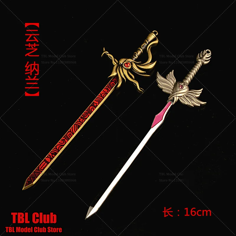 

1/6 Scale Female Mini-Weapon Toys Yunzhi Sword Martial Arts Fantasy Novels Tales For 12-inch Action Figure Soldier Scene Props