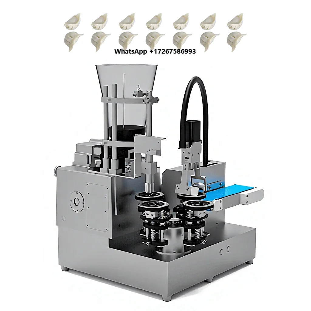 For SJZ20A Semi-Automatic Home Use Businesses Professional Mini Commercial Food Desktop 20 Pcs/Min Motor Dumpling Machine