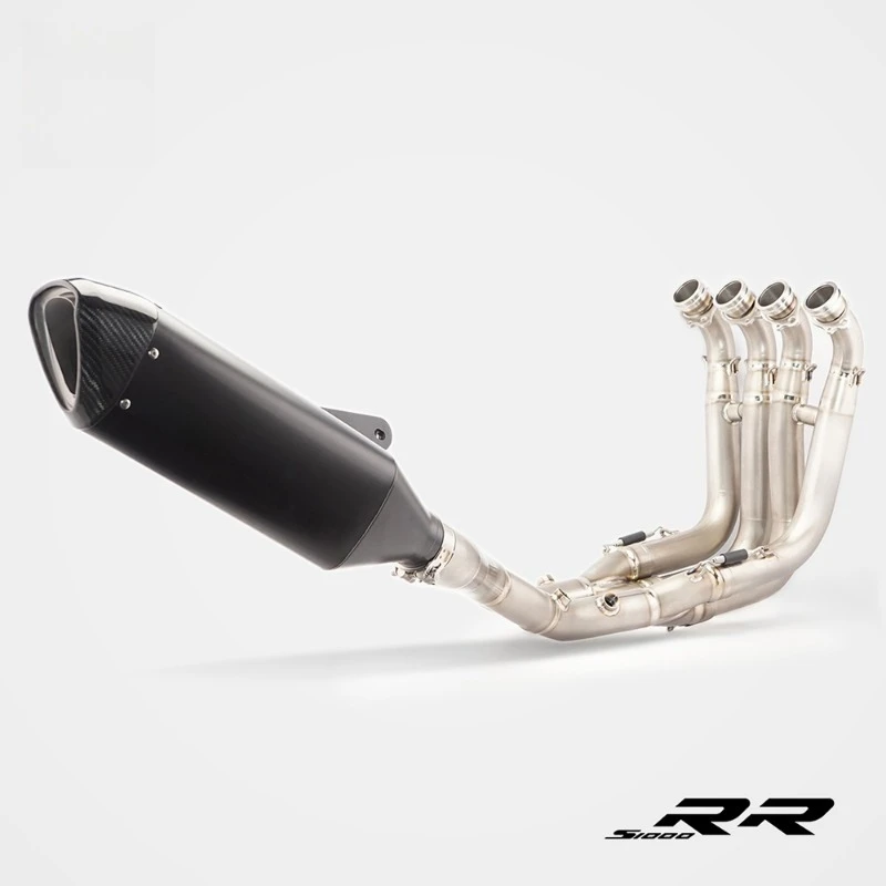 Full-Size Custom Motorcycle ExhaustRS Original For S1000RR/R Modified Big Dog Full Stainless Steel Titanium Alloy Exhaus