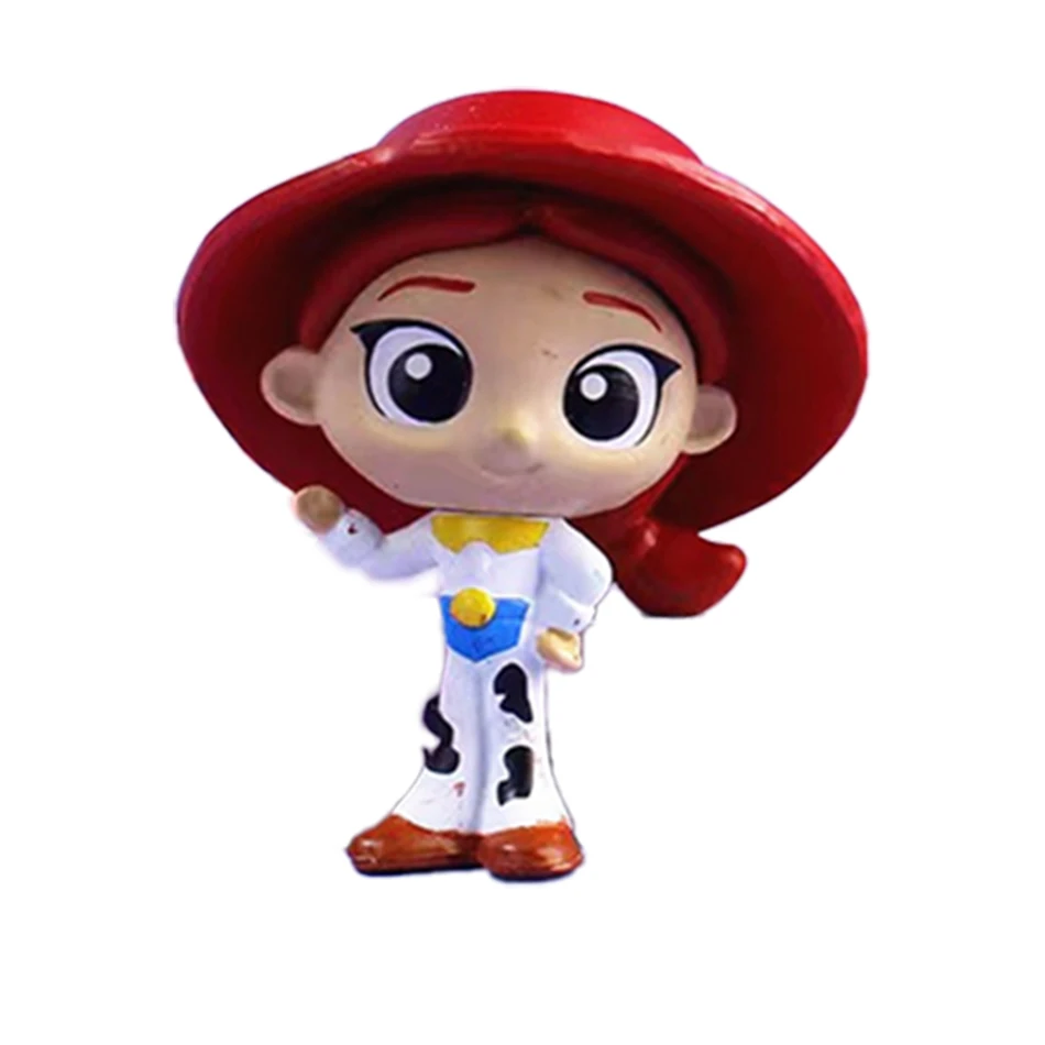 أنيمي 8 قطعة قصة لعبة الطنانة الخفيفة جيسي ومجموعة صغيرة ثلاثية العيون سطح المكتب الديكور هدية مفاجأة للأطفال #4