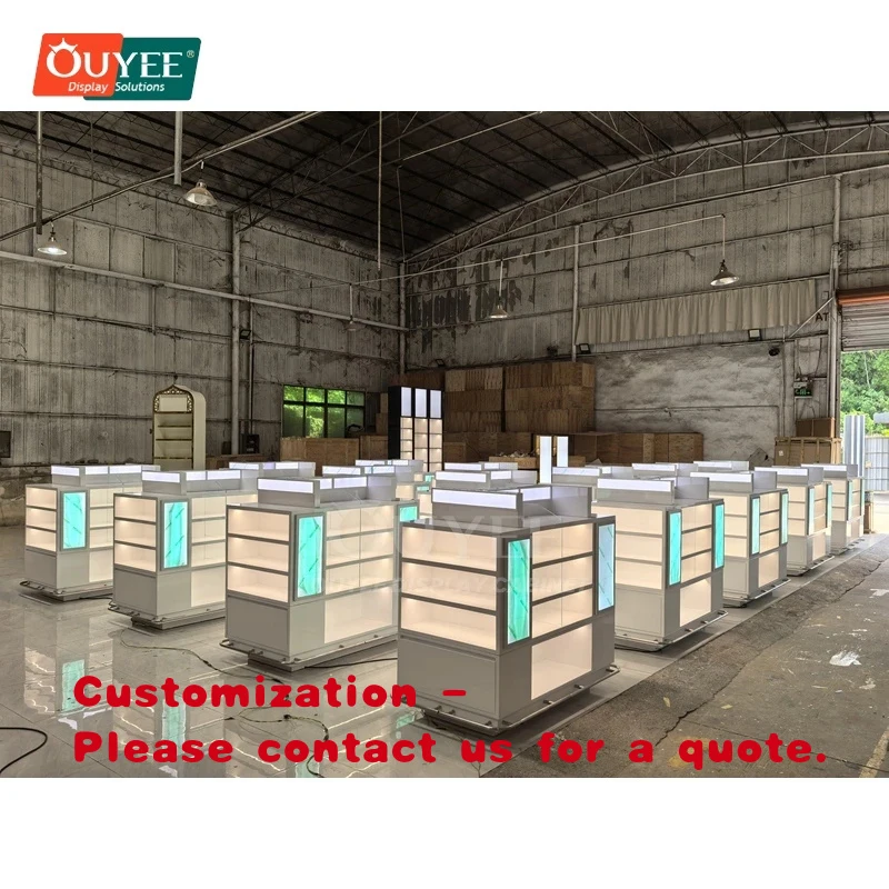 

custom.Scalable Store Project Eco Material Display Unit Vendor Perfume Shop Design
