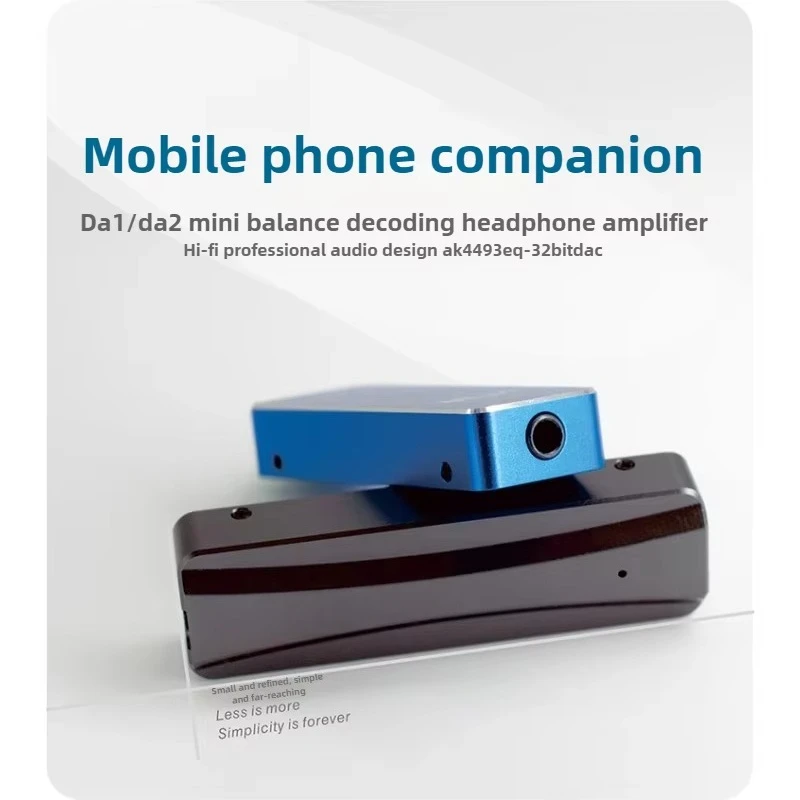 DA1 سماعة أذن صغيرة أمبير فك سماعة مكبر للصوت ذيل صغير