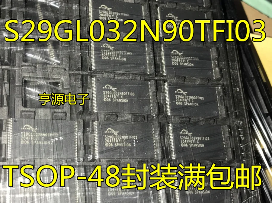 

10PCS S29GL032N90TFI03 S29GL032N90TF103 TSOP-48 IC Chipset Original