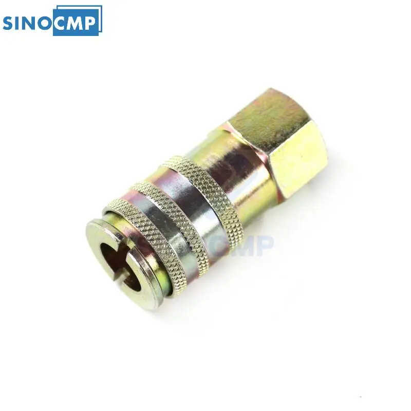 

1PCS Hydraulic Pressure Quick Hydraulic Coupling Connector Test For Komatsu Hitachi Excavator With 2 Year Warranty