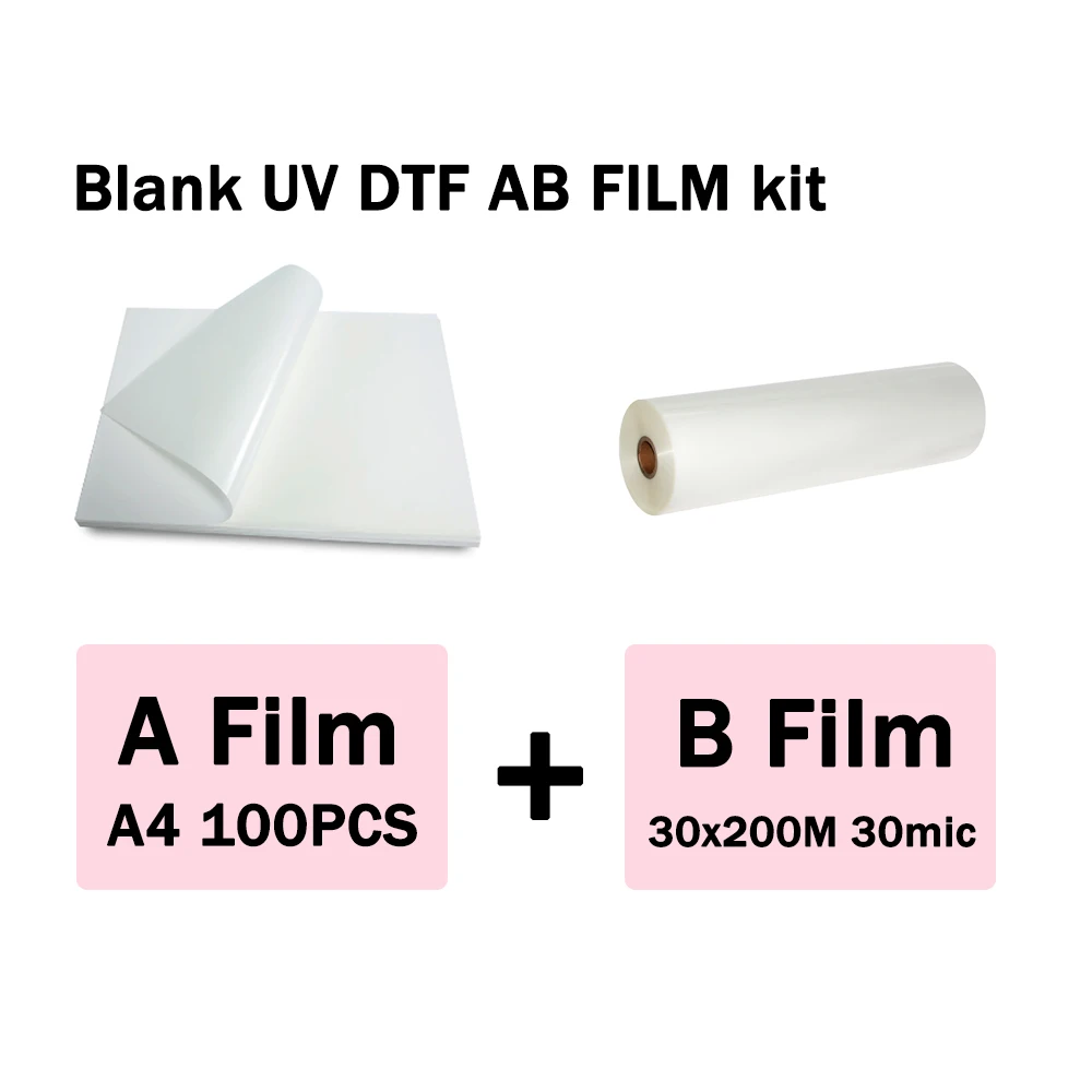 Uv Flatbed Printer - A4, 50 hojas, película A +