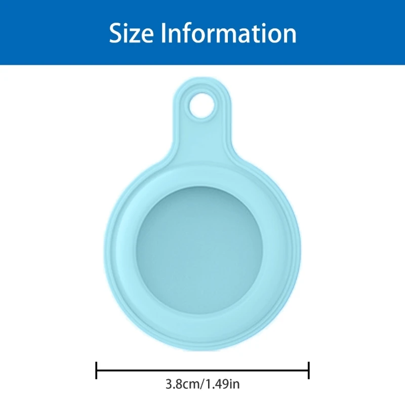 Защитный чехол для отслеживания местоположения, чехол для локаторов, брелок, силиконовый рукав, пылезащитный чехол E8BA
