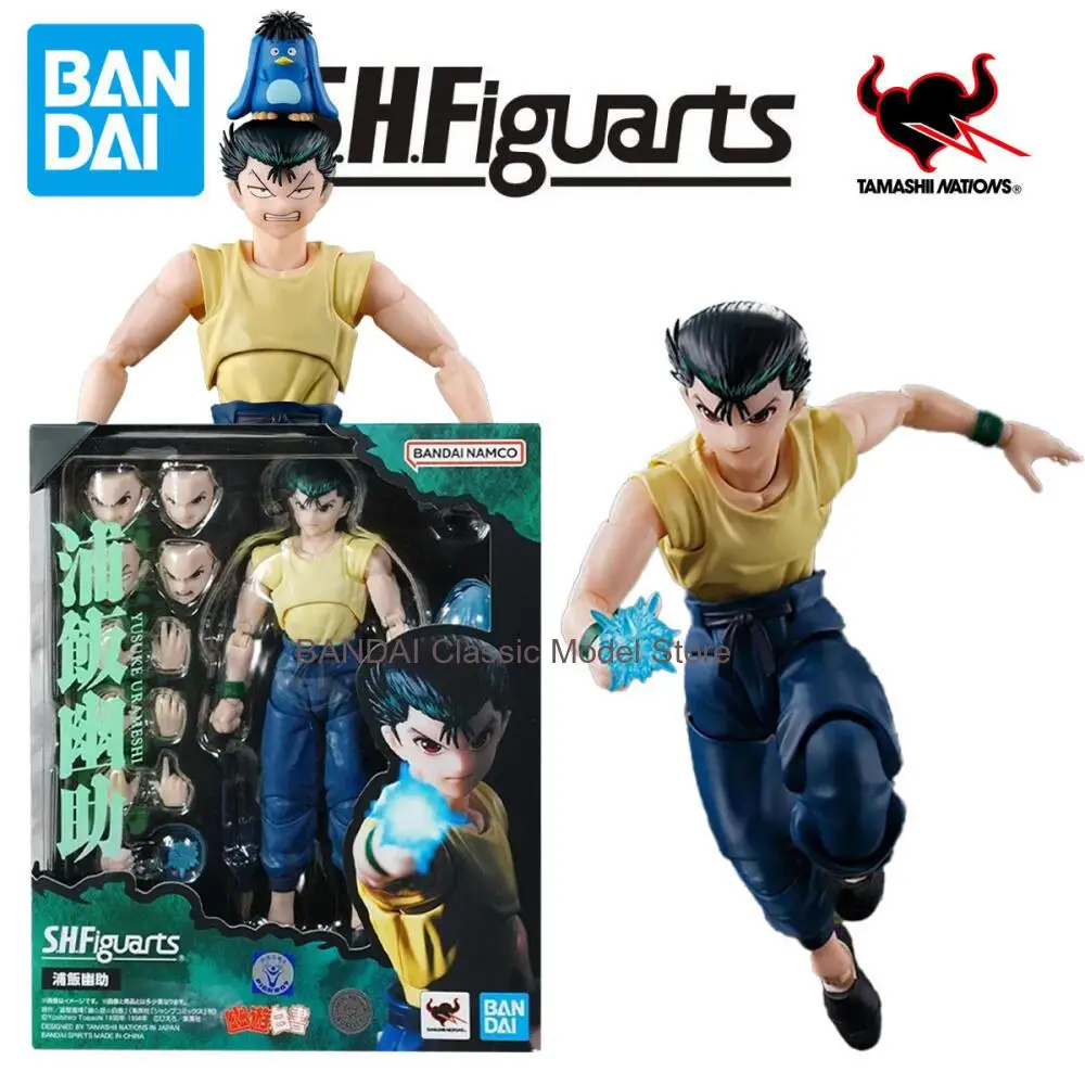 الأصلي بانداي S.H.Figuarts SHF يو يو هاكوشو يوسوكي أوراميشي الشكل النهائي أطقم منمذجة أنيمي لعبة الحركة الكاملة هدية للطفل مجموعة #1