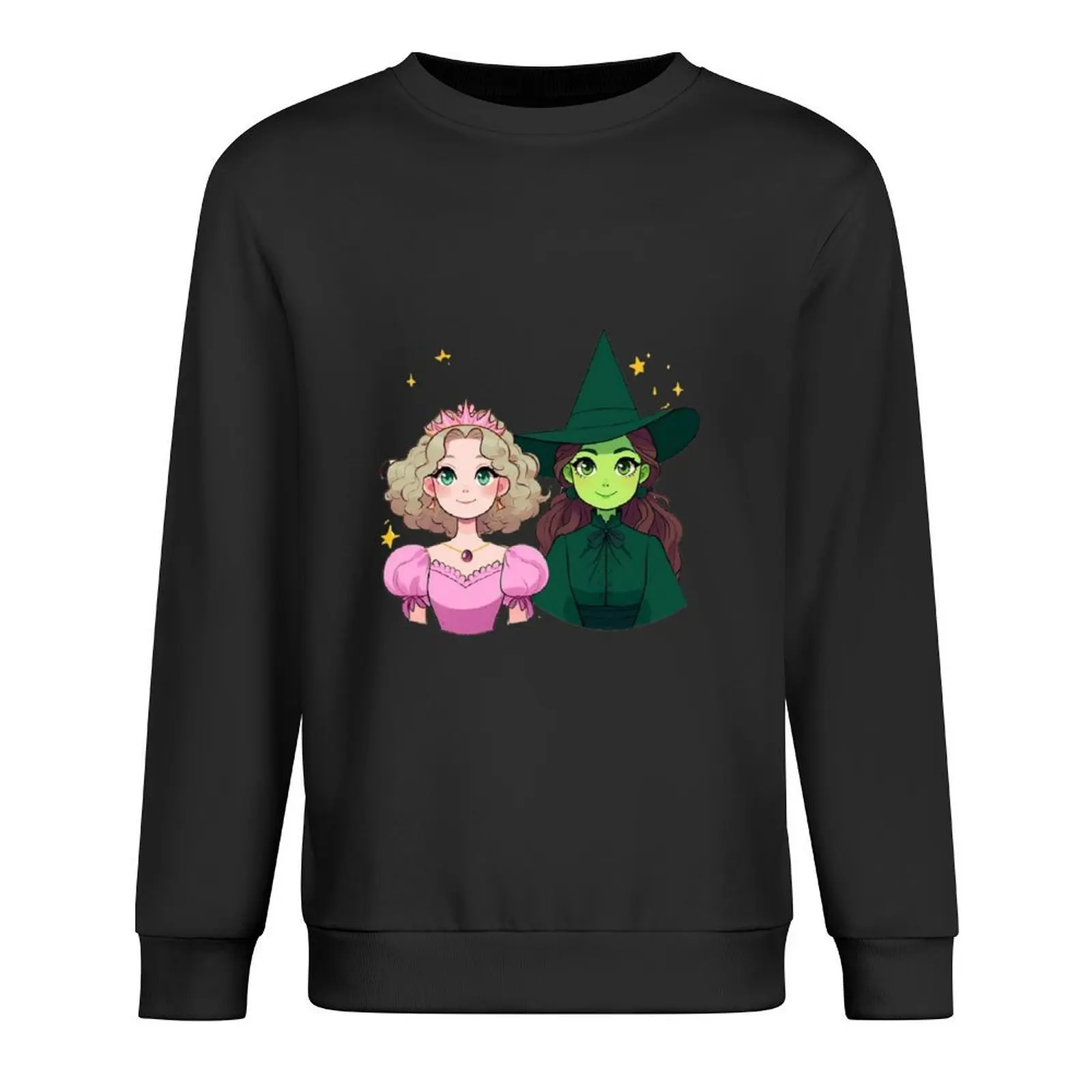 

Elphaba & Glinda Wicked the Musical Pullover tracksuit men tracksuits autumn men's sweat-shirt set new hoodies and sweatshirts