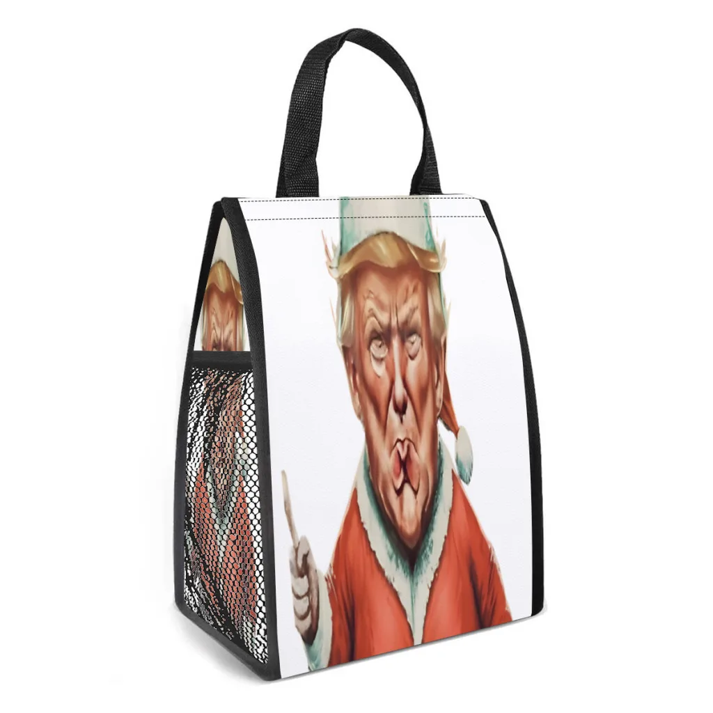 

Custom Make Christmas Great Again Lunch Box Multifunction Thermal Cooler Food Insulated Lunch Bag