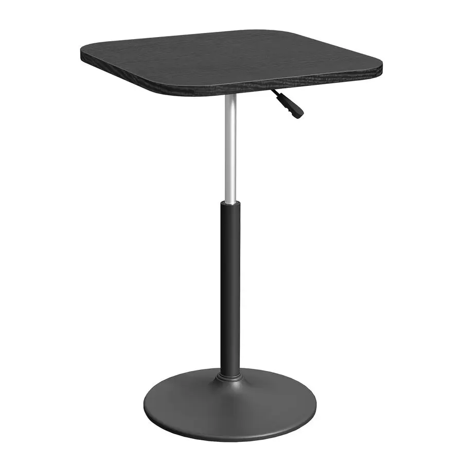 

Стол, регулируемый по высоте, 26,836,2 дюйма, коктейльный стол с основанием, столы для барной стойки для небольших помещений, легко собирается.