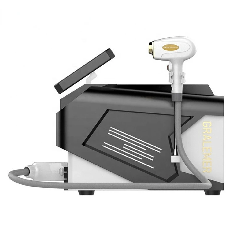 Portable 755 808 1064nm Triple Wavelengths Diode Diode Hair removal Machine  For Permanent Whitening Rejuvenation