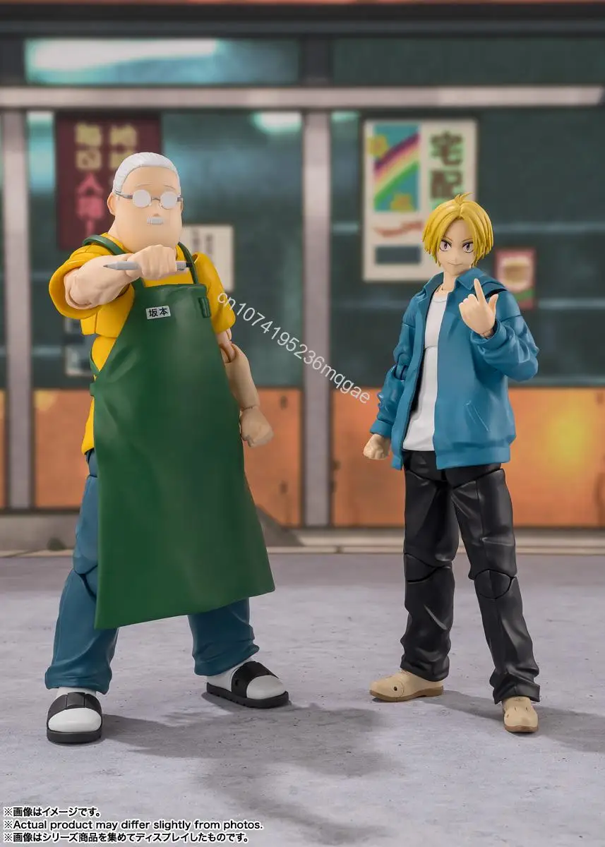 In voorraad Bandai Originele SAKAMOTO DAGEN S.H.Figuarts Taro Sakamoto Anime Actiefiguren Model Speelgoed Collecties Kerstcadeau