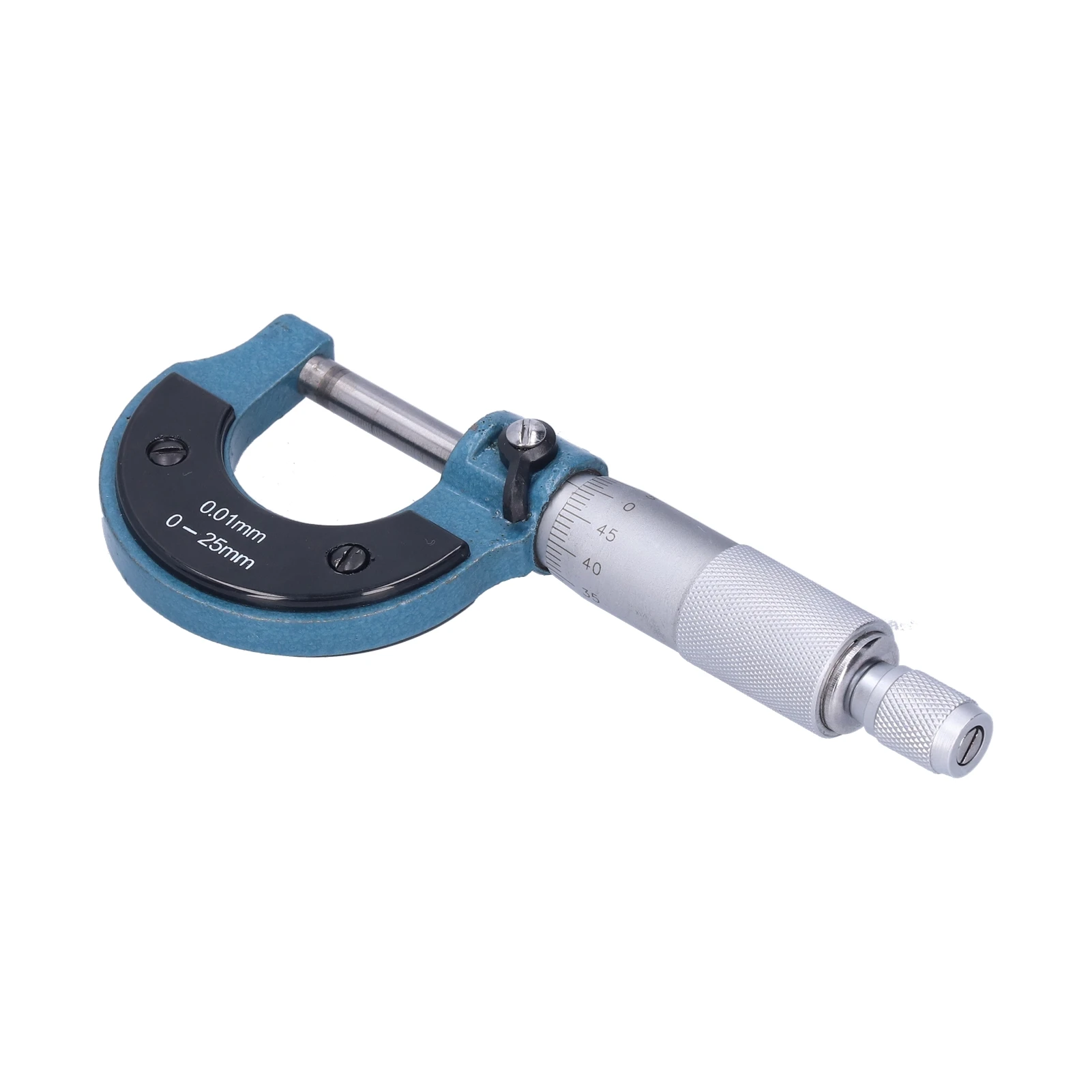 0-25mm Outside Micrometer 0.01mm Precision Metric External Micrometer Screw Gauge Measuring Tool with Storage Case