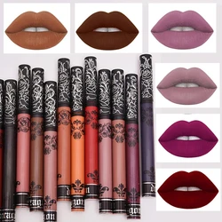 15 Colors Sexy Velvet Matte Waterproof Moisturizer Lip Gloss Matte Liquid Long Lasting Lipstick Make Up