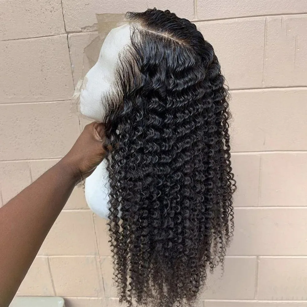 

40-дюймовые парики из натуральных волос с глубокой волной, 13x4 HD Lace Frontal, 13x6 прозрачные кружевные парики с фронтальной вставкой, кудрявые парики из натуральных волос для женщин