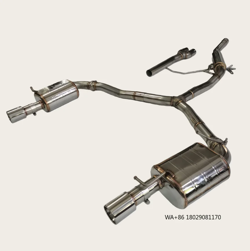 

Car Part Exhaust System for Chrysler 2.7 3.5 with 304 Stainless Steel Muffler Exhaust Pipes