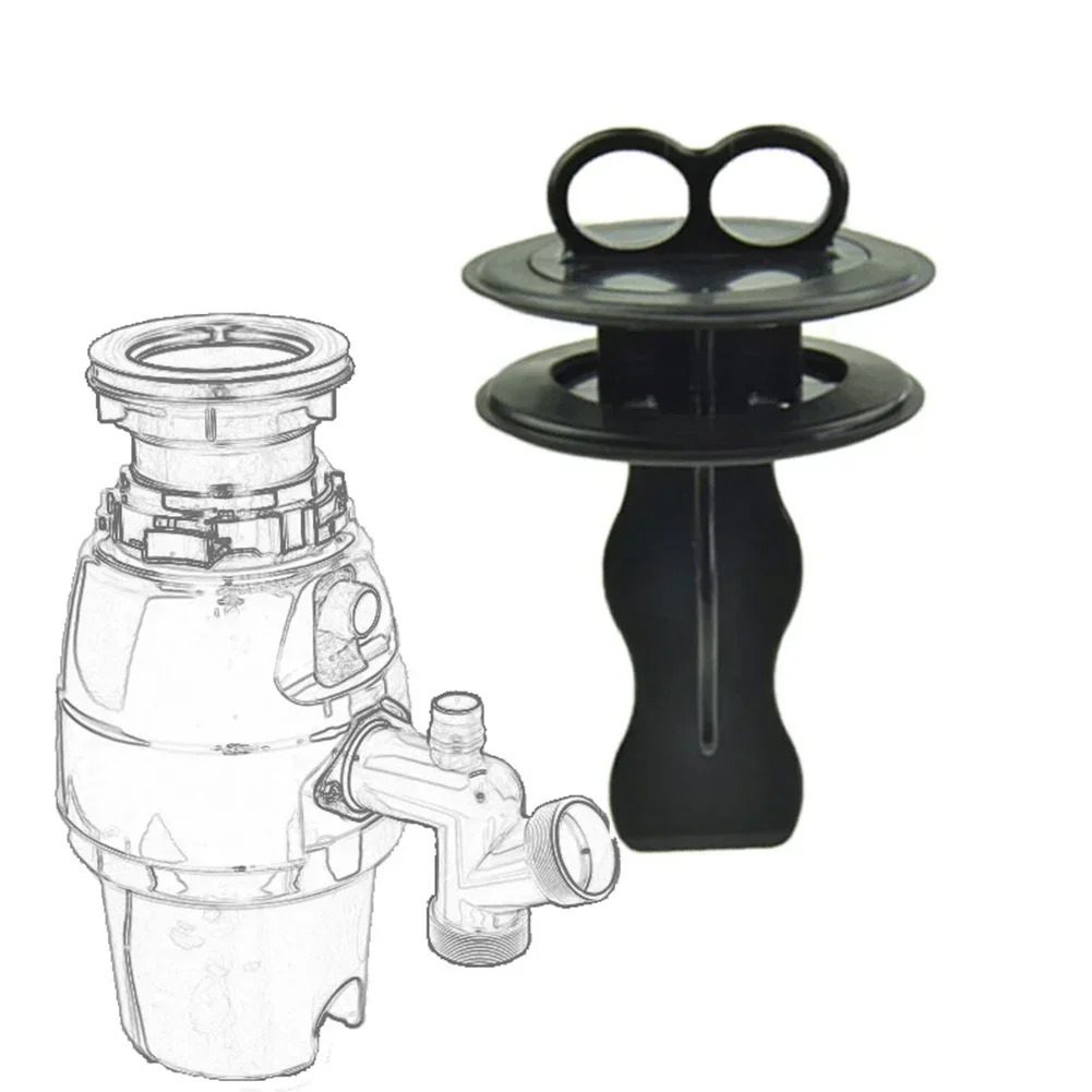 Garbage Disposal Plug Disposal Stopper Double Rubber Plug Basin Blocked Easy To Install Garbage Disposal Accessories