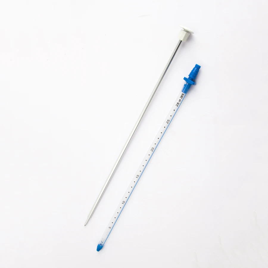 Silikon Brust Brust Entwässerung Katheter Rohr Brust Entwässerung Rohr