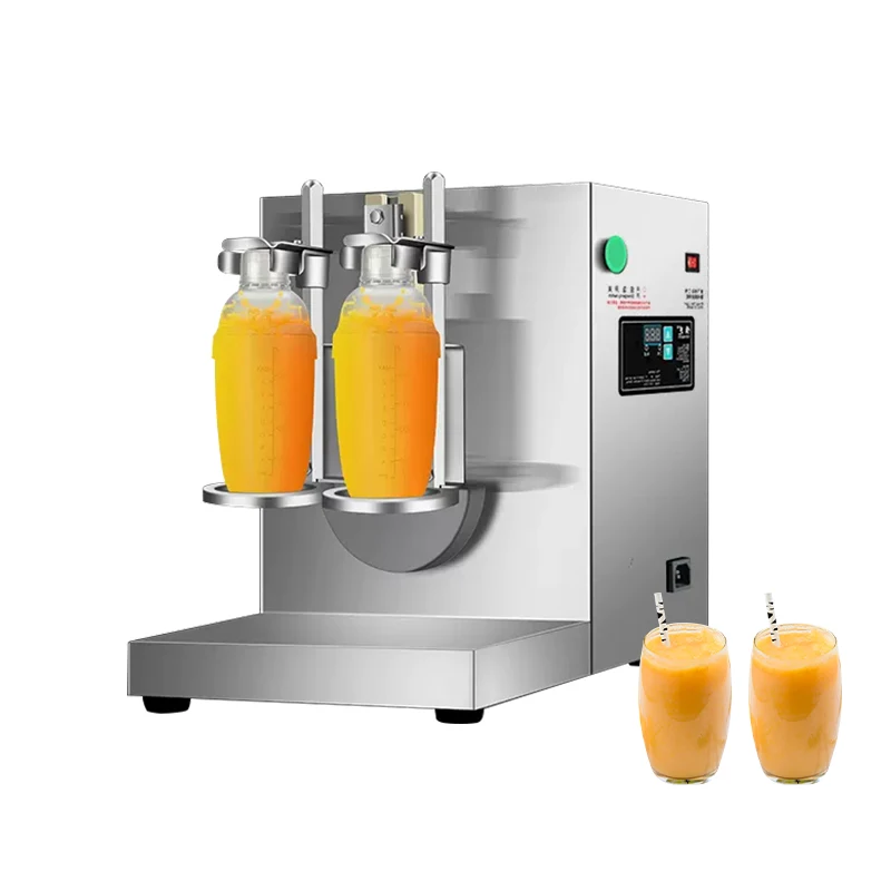 

Commercial Beverage Equipment Double Cup Tea Shaking Machine, Milk Tea Shaking Machine. Milk Tea Restaurant Equipment