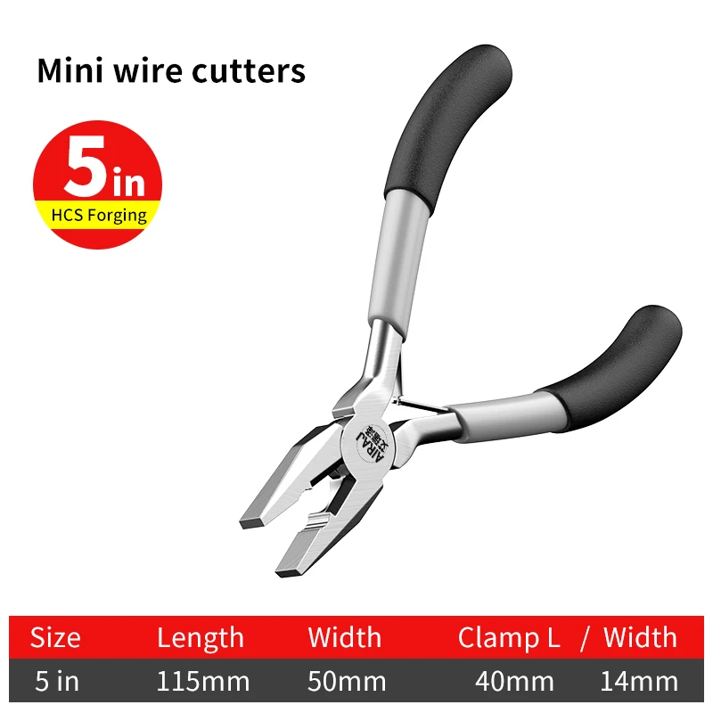 Mini Tang Diagonale Tang Ronde Gebogen Puntsnijder Handwerk Kralen Geïsoleerde Tang Voor DIY Kleine Sieraden tang gereedschap