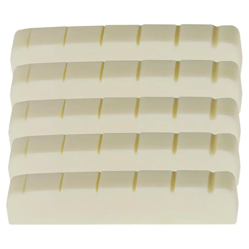 الجاموس العظام مشقوق الجوز استبدال الغيتار الكهربائي العظام الجوز آلة موسيقية جزء لجسر سلسلة الغيتار الكهربائي LP #1