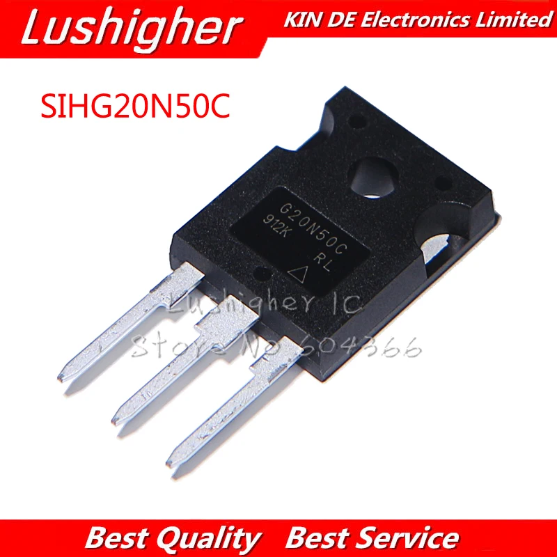 10PCS SIHG20N50C G20N50C 20A 500V TO247 MOS FET Original