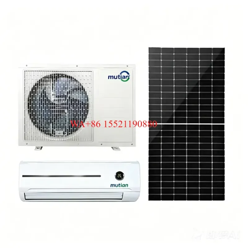 WMWMNU for Mutian Solar Air Conditioner 12000BTU 18000BTU 24000BTU 1.5HP 2HP 3HP Hybrid Power ACDC Solar Powered Air