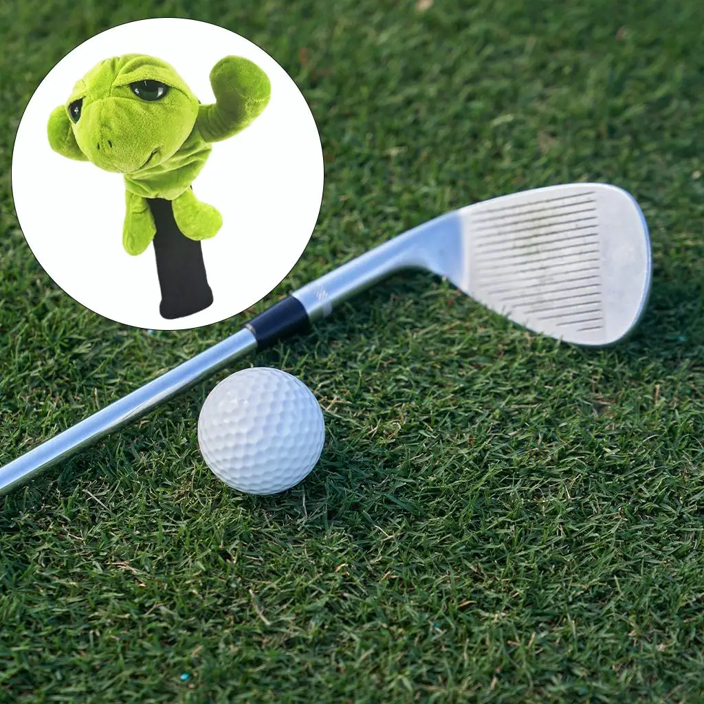 Novelty Plush Golf Headcover Animal Driver Club Cover 460cc Replacement for Golf Accessory Man
