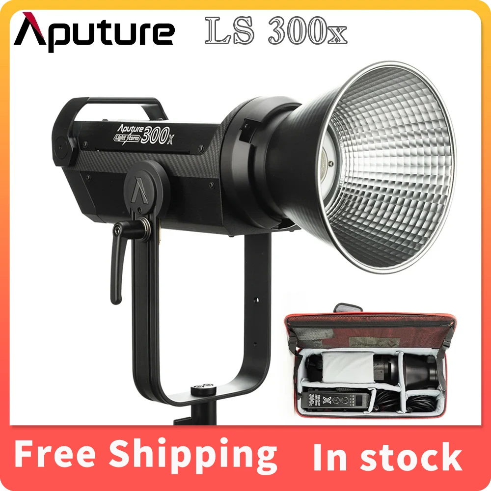 Aputure LS 300X Bi-Color LED Video Light 2700K-5600K Profession Light Storm 350W V-mount Led Studio Light Photography Lighting