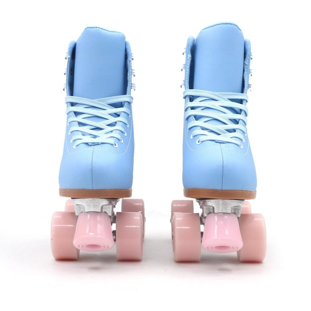 

Adult double-row skates roller skating rink aluminum base bracket roller skates with front brake roller skates