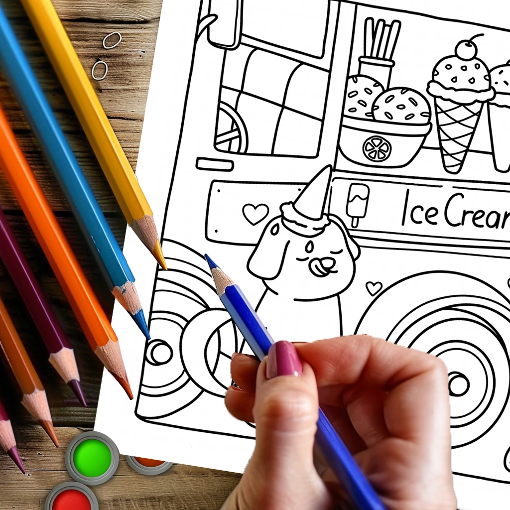 Książeczka do kolorowania z szczeniaczami, 28 stron, książka do malowania na Walentynki, prezent na przyjęcie urodzinowe, artykuły do rysowania, Boże Narodzenie