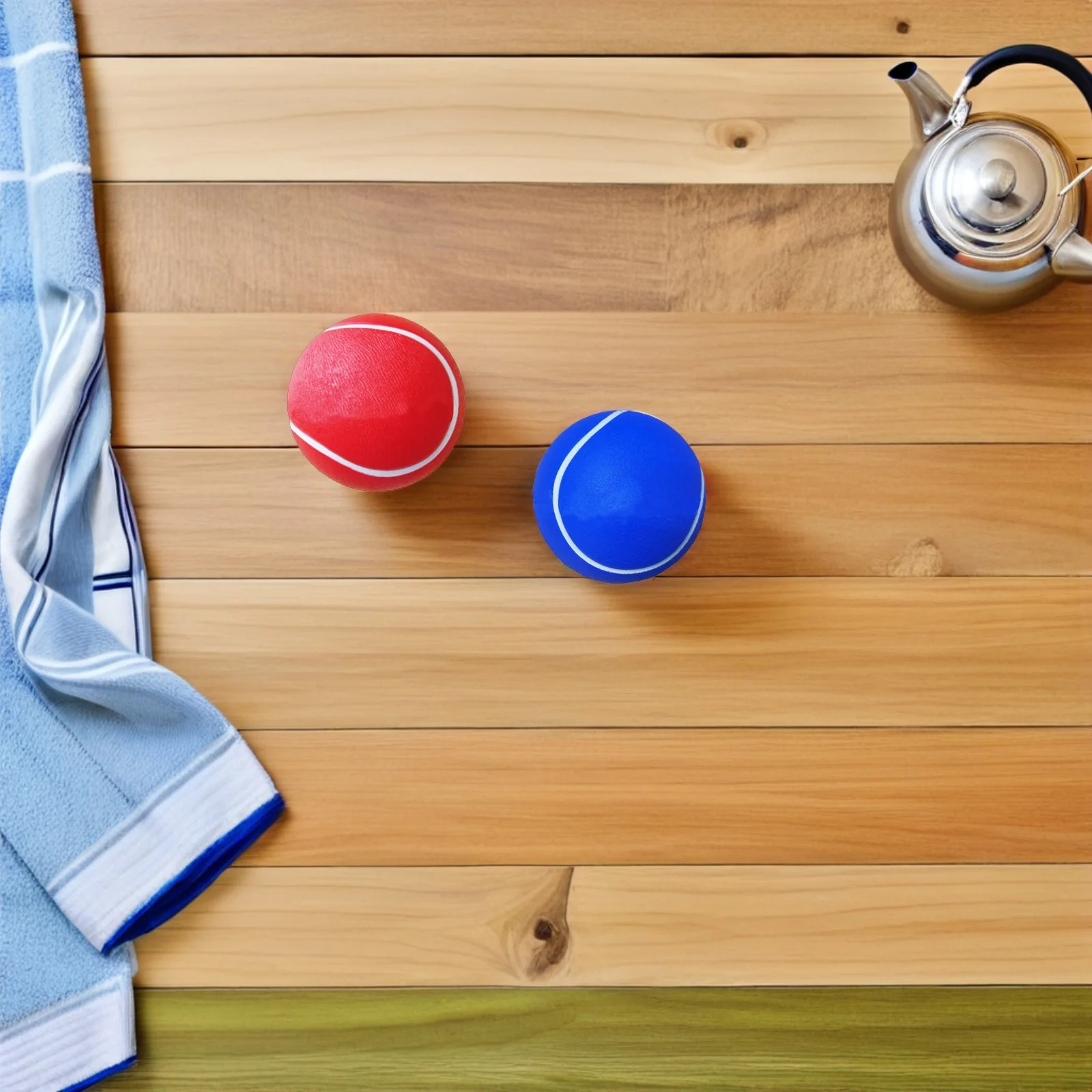 6 قطع من كرات التنس للتدريب على التنس، كرات رياضية للتدريب على كرات التنس للأطفال الصغار، ألعاب الضغط المضحكة للتنس في الهواء الطلق #6