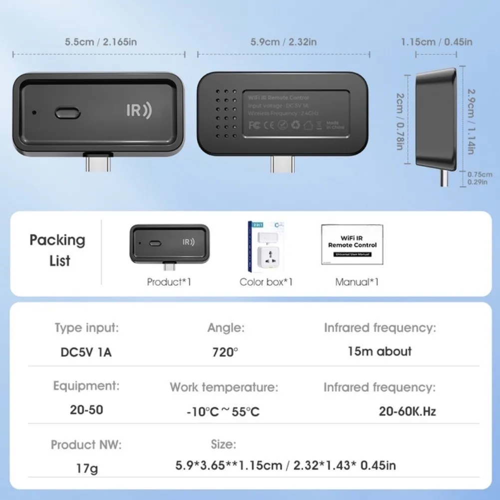 Mobile Positioning Remote Voice Control Remote For Voice Activated Living Wide Angle Coverage 15m Signal Range
