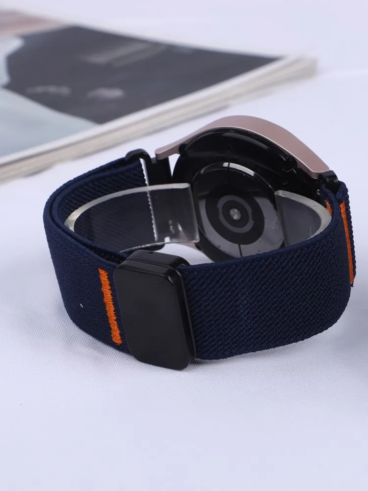 20 mm 22 mm Riemen für Samsung Galaxy Watch 7/FE/5/pro/6/4/Classic/3/active 2 Magnetisches Nylonarmband Huawei Watch GT/5/4/3/2 Band
