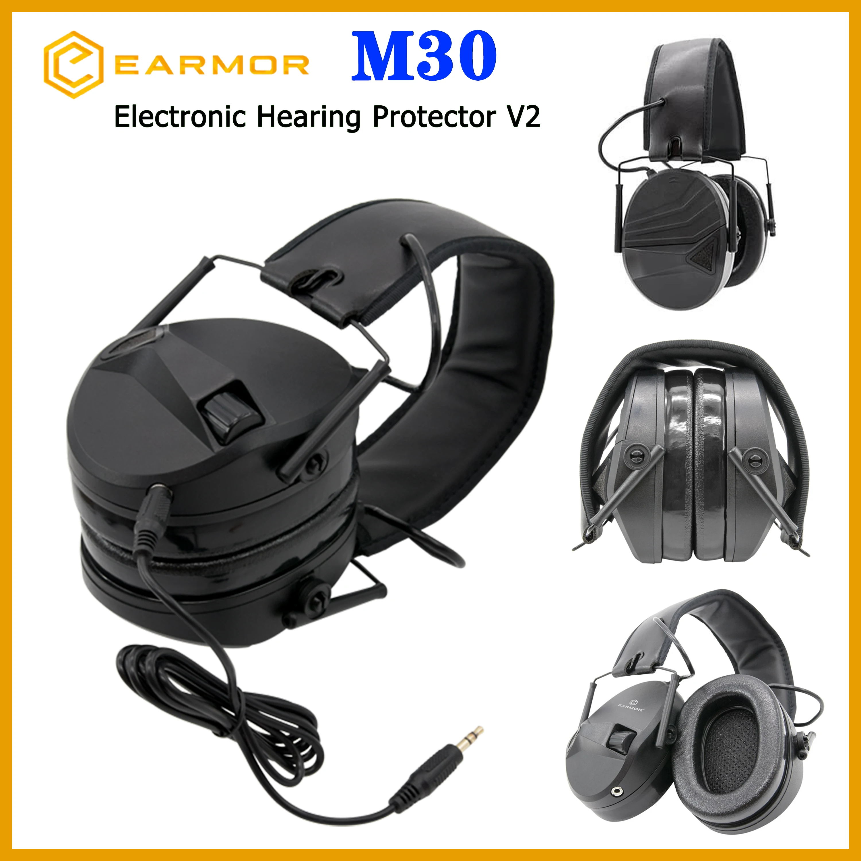 

EARMOR Tactical Electronic Communication Headset/Hunting Shooting Exercise training Hearing Protection Noise Canceling Earmuffs