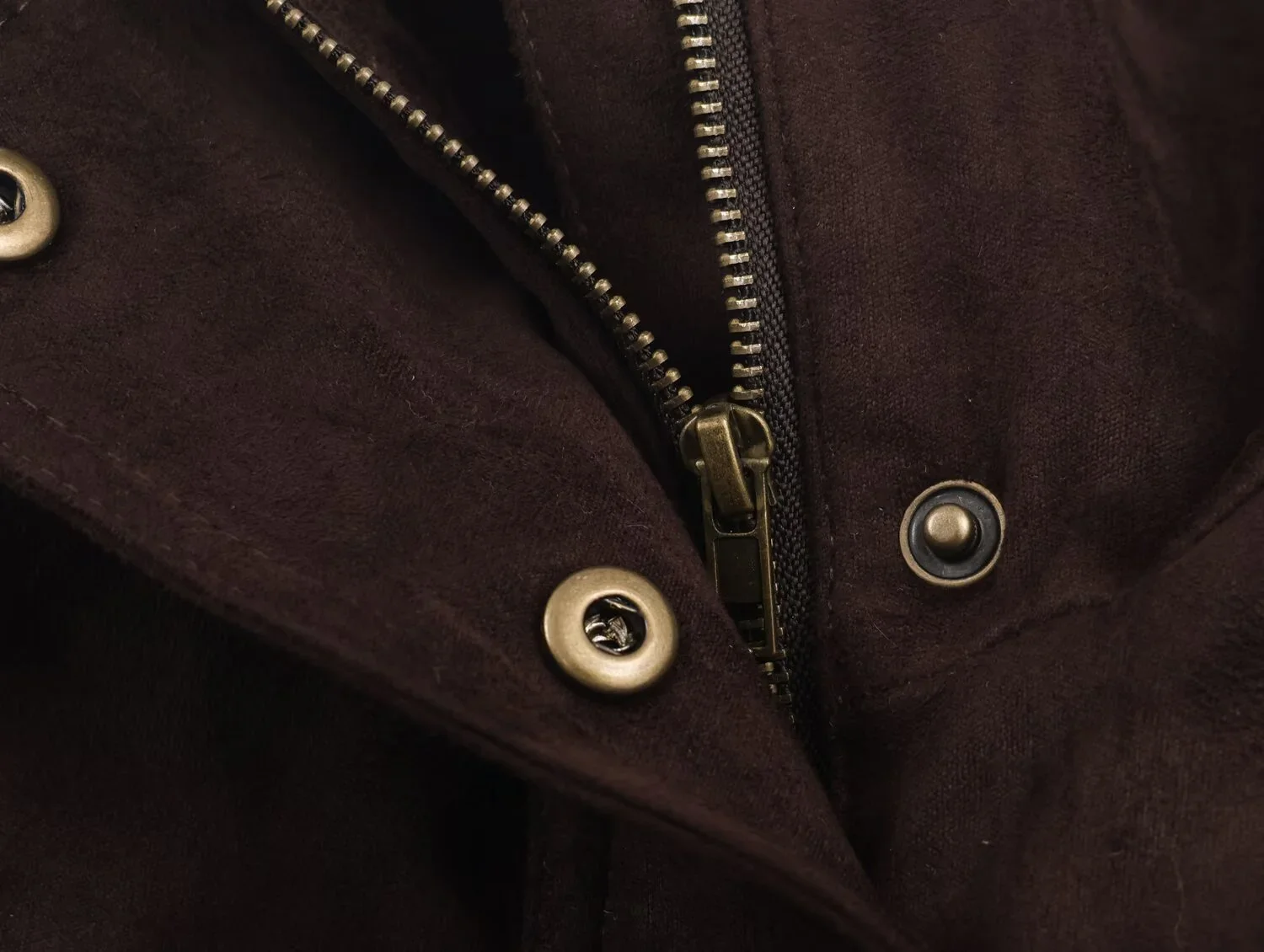 2025 Winter New Women's Casual Fashion Simple Stand Collar Long Sleeve Pleated Suede Texture Bomber Jacket