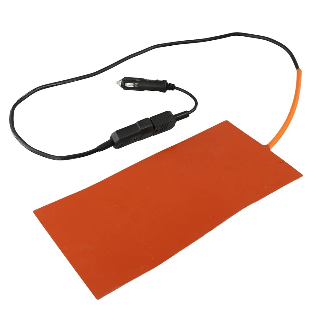 Outdoor Events Silicone Heating Pad Safe Temperature Control Mat Electric Heating Pad 152mm X 304mm Versatile Power Source