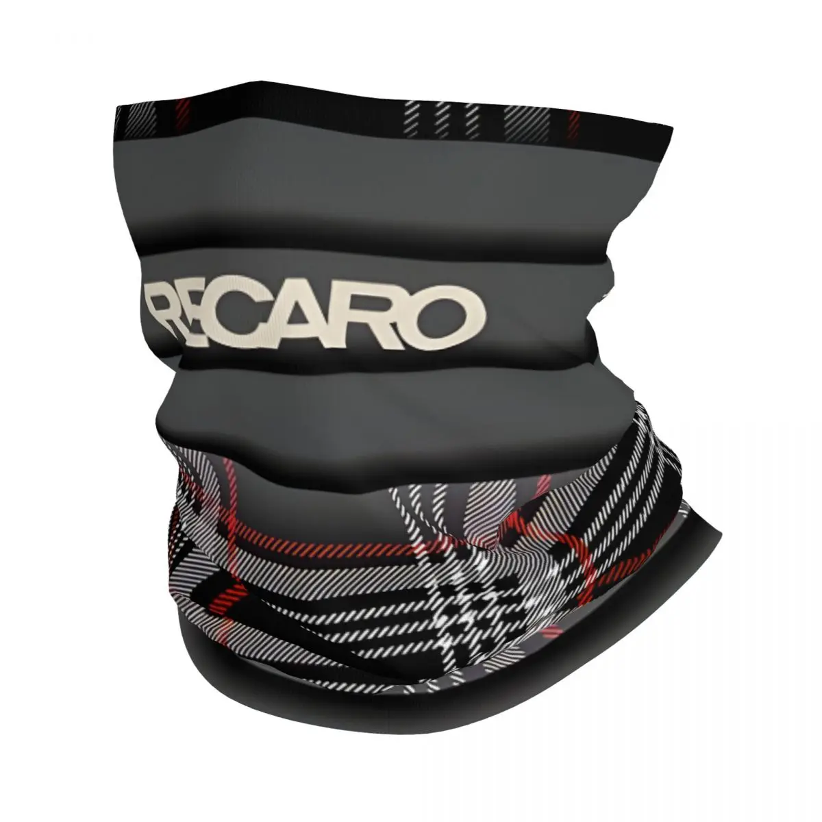 Logo Recaros Bandana Neck Gaiter Printed Motorcycle Club Face Scarf Hiking Unisex Adult Winter