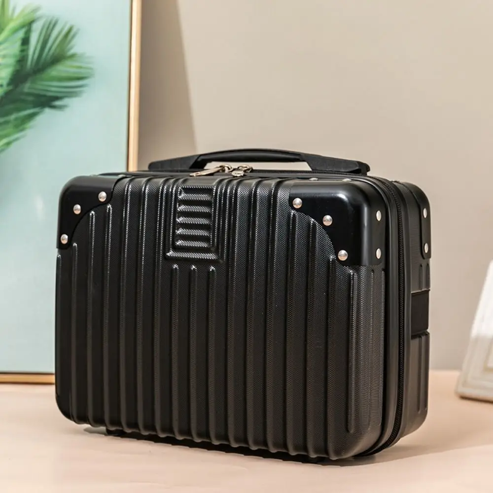 Hot Sales 14 inch Travel Suitcase Mini Metal corner Makeup Case Luggage Hand Boarding Case For Women