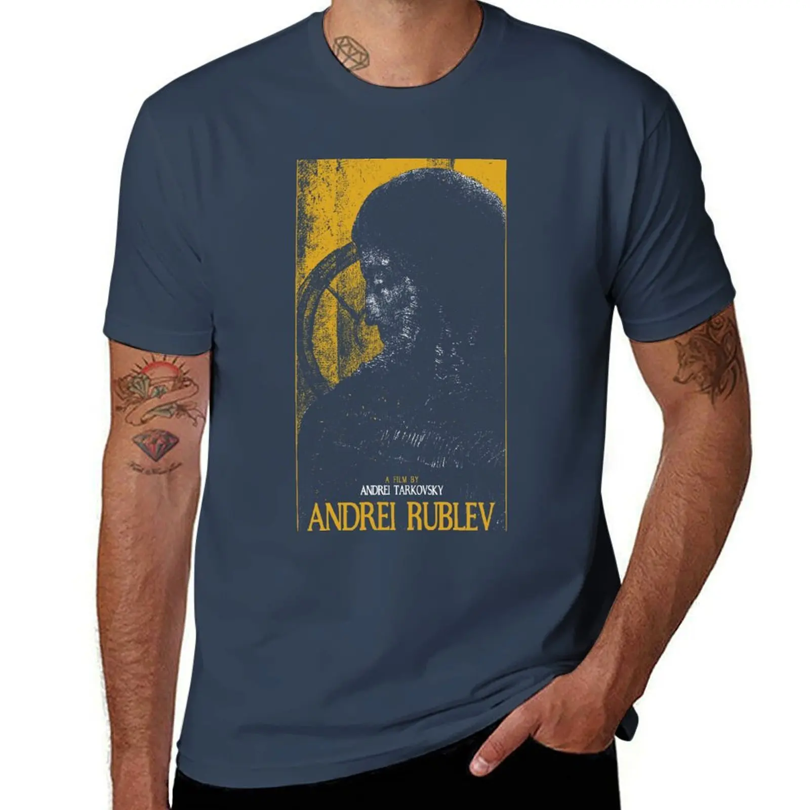 

Tarkovsky - Andrei Rublev T-Shirt Casual Everyday Short Sleeve T-Shirt