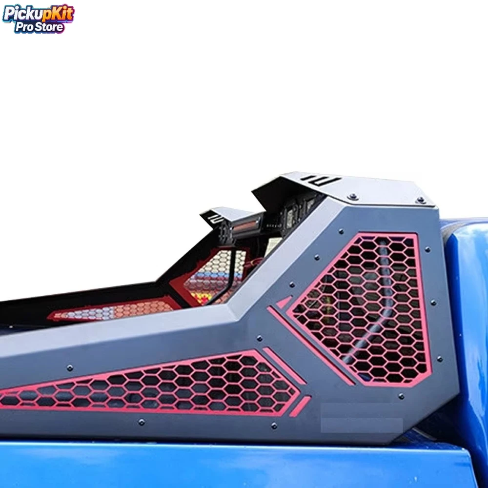 

Black 4x4 Steel Roll Bar with Lamp for Tacoma Navara NP300