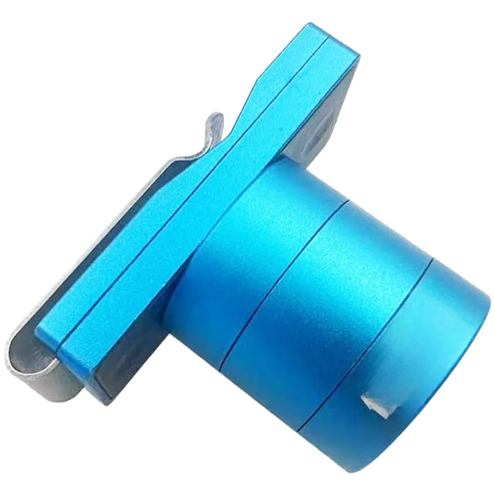

Round Magnetic Chalk Holder H32 for Billiards with Silent Clip Aluminum Material Designed for Secure Chalk Retention