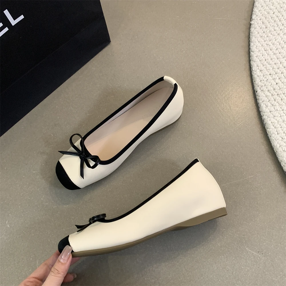 Bow-Knot Slip On Shoes For Women Clogs Platform Female Footwear Increas Height Round Toe Casual Sneaker Butterfly Slip-on New Cr