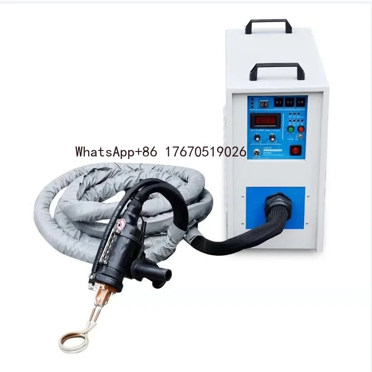 Handheld Induction Heating Machine 220V Steel Motor Bolt Forging PLC Core Components Stainless Steel Induction Heating Equipment