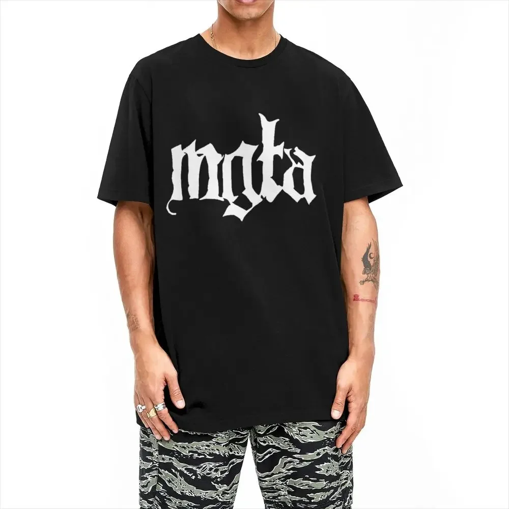Mgla Black Metal T Shirt Men And Women Summer Fashion Cotton T-Shirts Crewneck Harajuku Tees Vintage Oversize Unisex Tops
